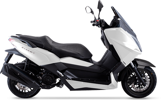 Wottan Storm-T 125cc Blanco - Banner Gamarro Motos Sevilla