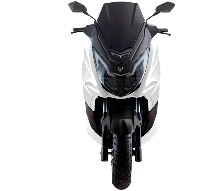 Wottan Storm-T 125cc Blanca - Portada Gamarro Motos, Sevilla